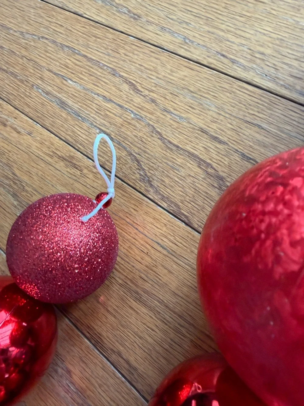 Kirklands Red Holiday Garland